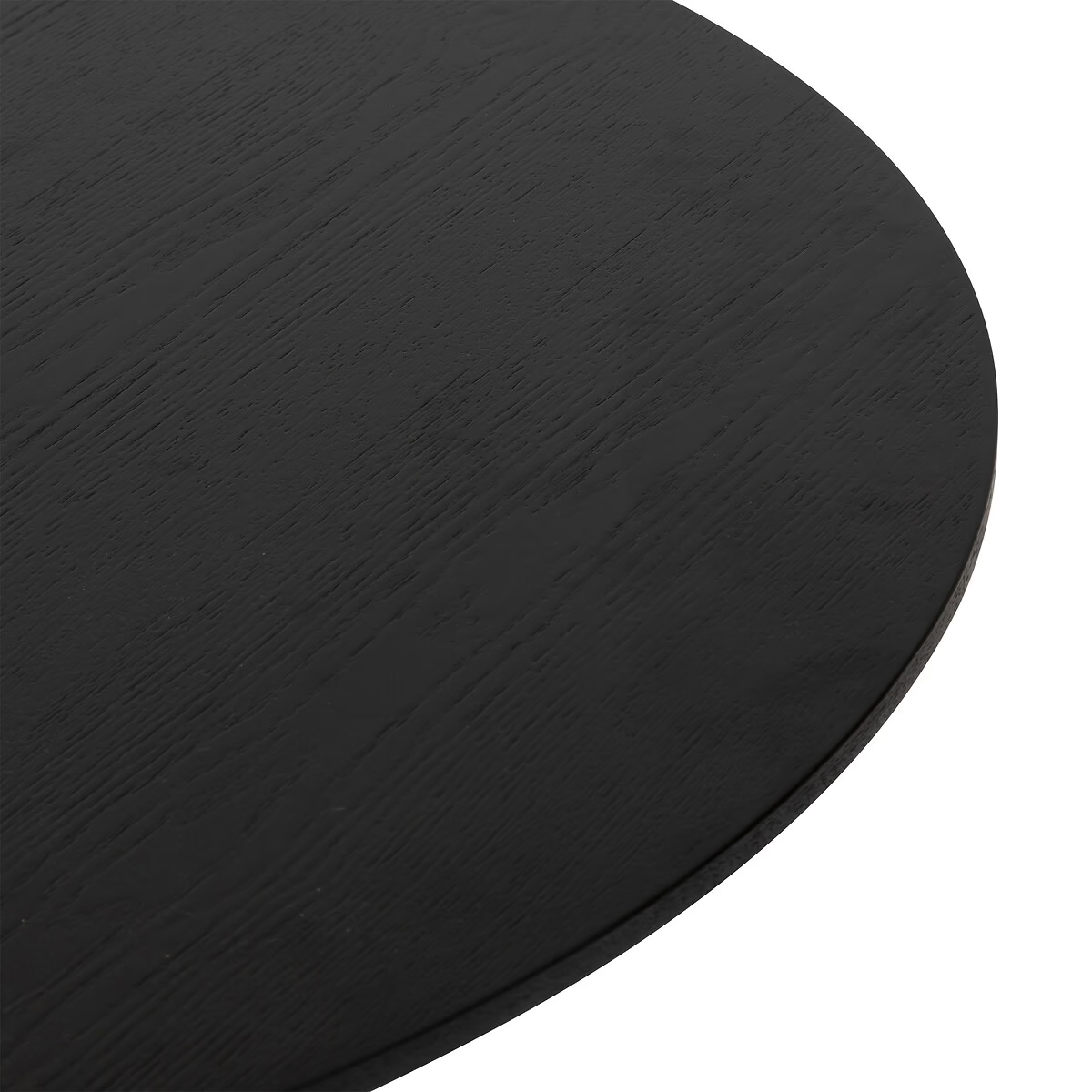 Masa rotunda Atmosphera Elias, 102x76 cm, MDF si metal, negru [3]