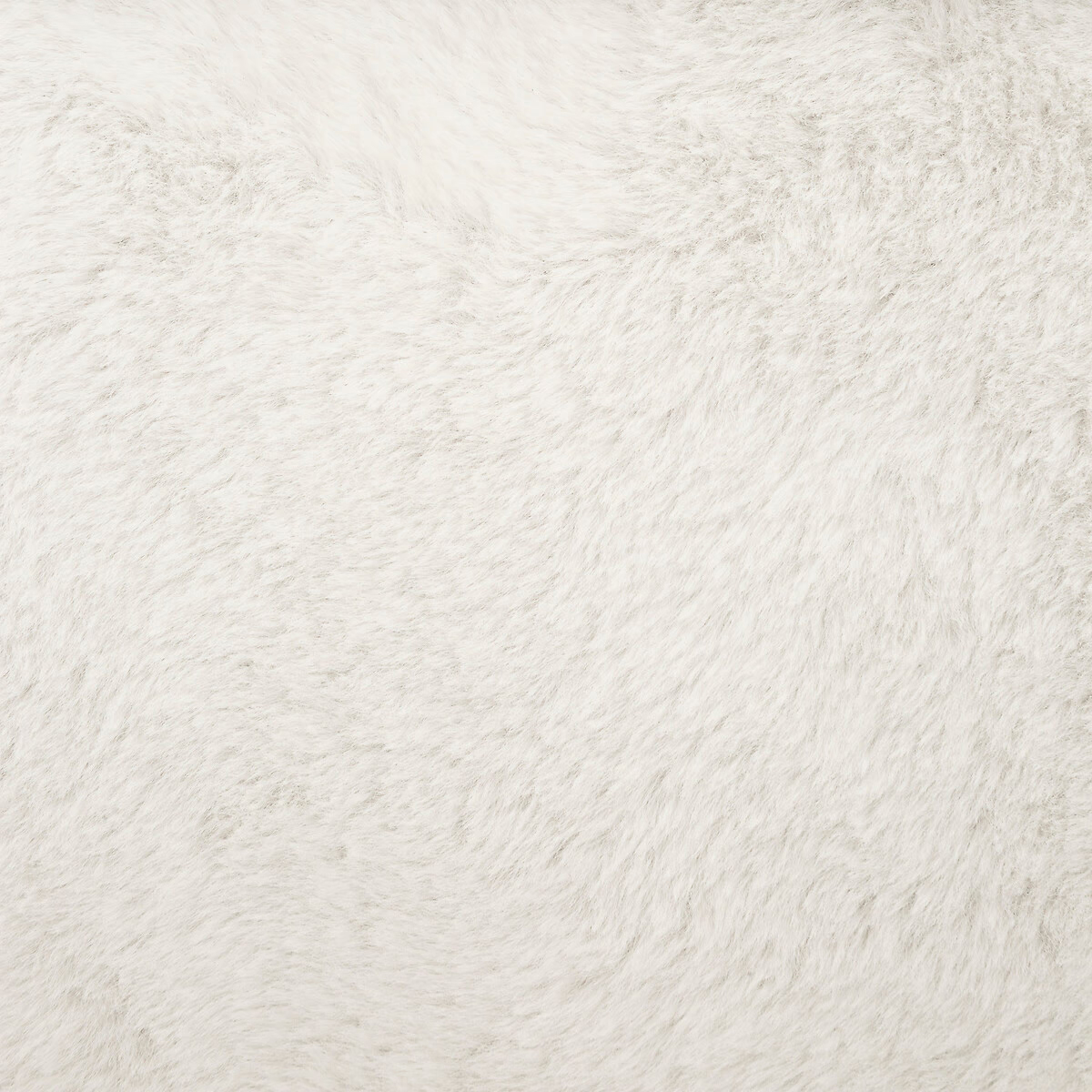 Taburet pliabil Atmosphera Ezzio cu spatiu depozitare, 38x38x38 cm, blana artificiala, alb [3]