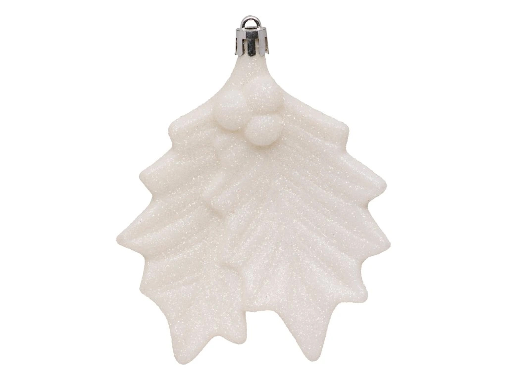 Set decoratiuni pentru brad Quiet Times, 60 piese, alb, albastru, argintiu [17]