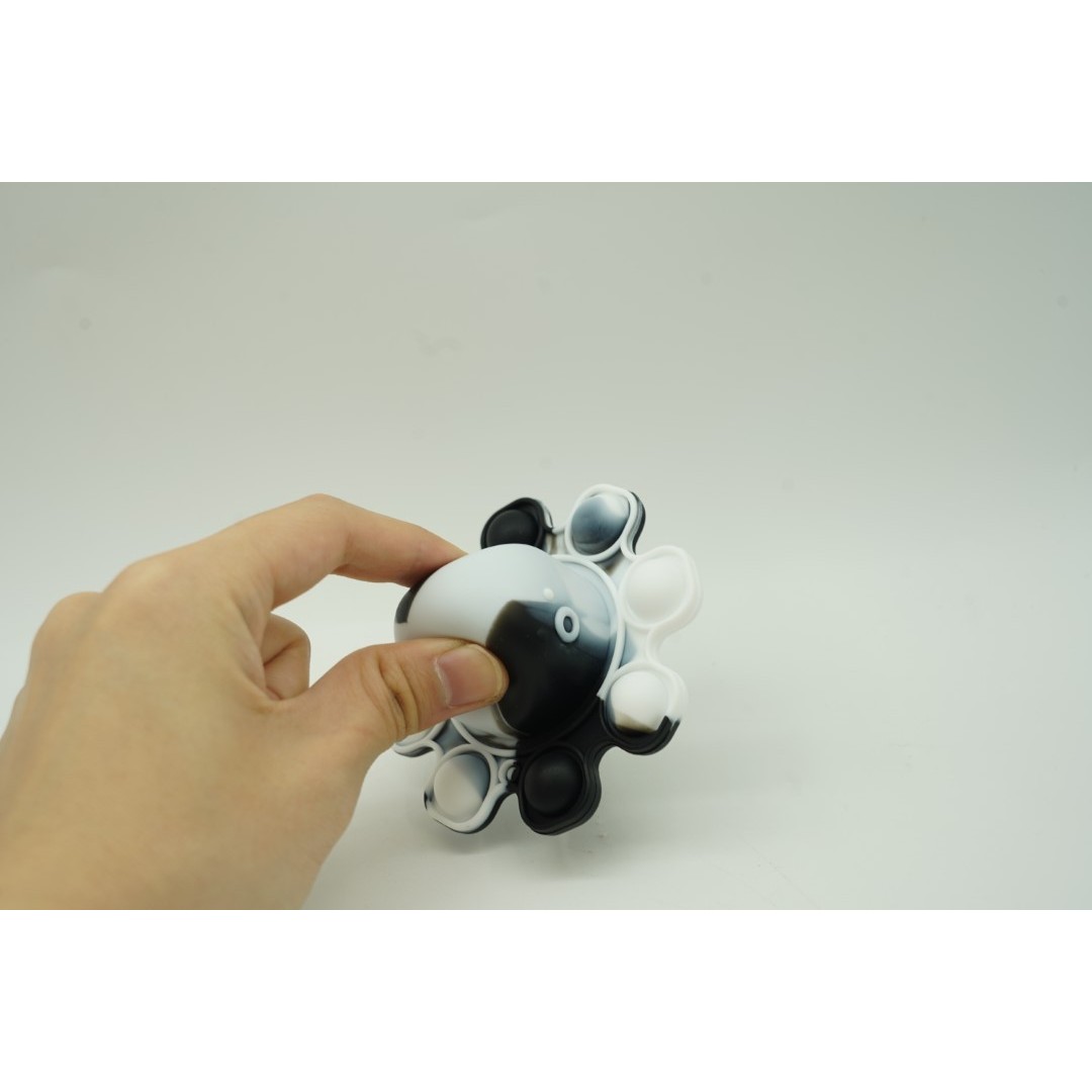 Jucarie antistres din silicon, ®, Pop It Now and Flip It, Caracatita reversibila, Multicolor, V8 [6]