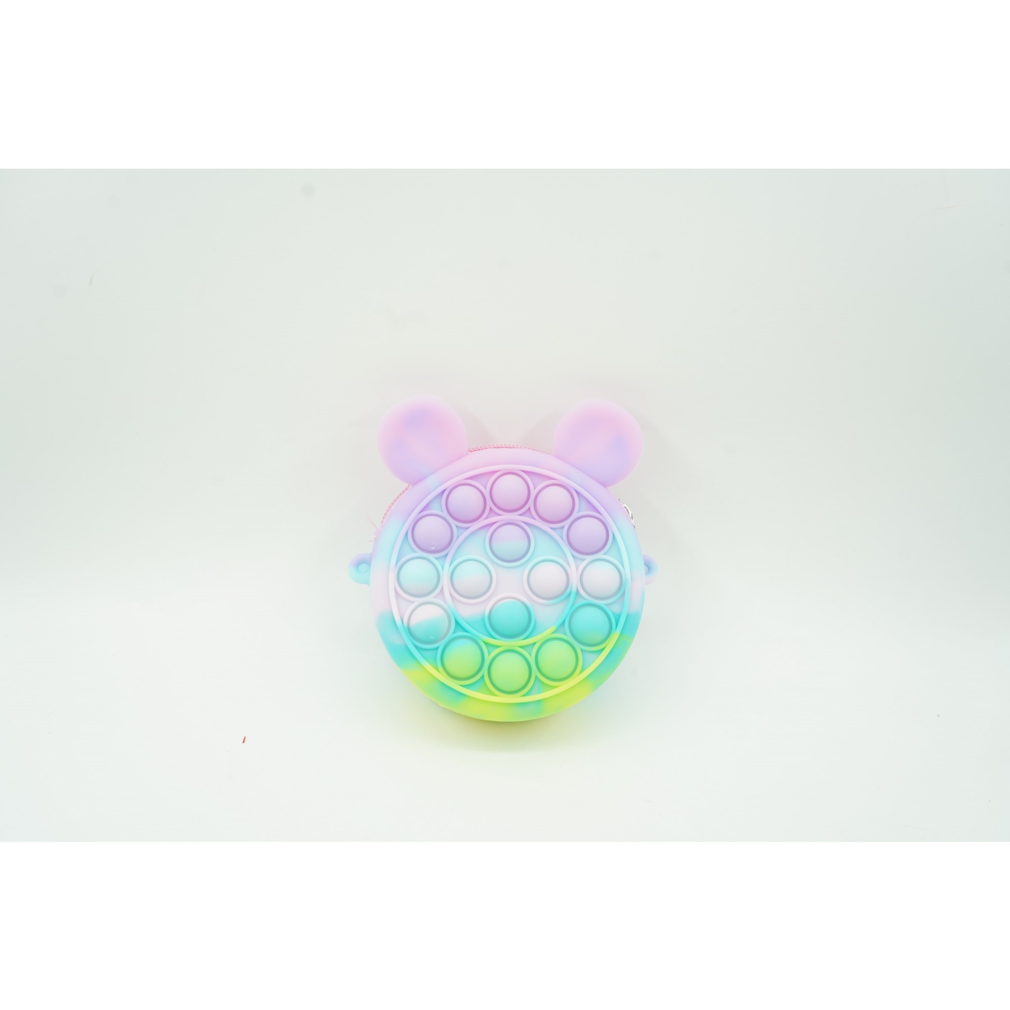 Jucarie antistres din silicon , Pop it Now and Flip It ,Mini Geanta, Mickey Mouse, 6 cm, Macarons [2]