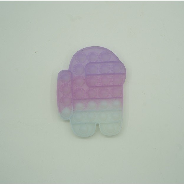 Jucarie antistres din silicon, Pop it Now and Flip It, Among us, Transparent [7]