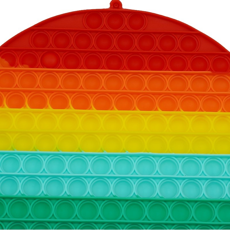 Jucarie antistres din silicon Pop it now, forma Rotund, multicolor, urias [7]