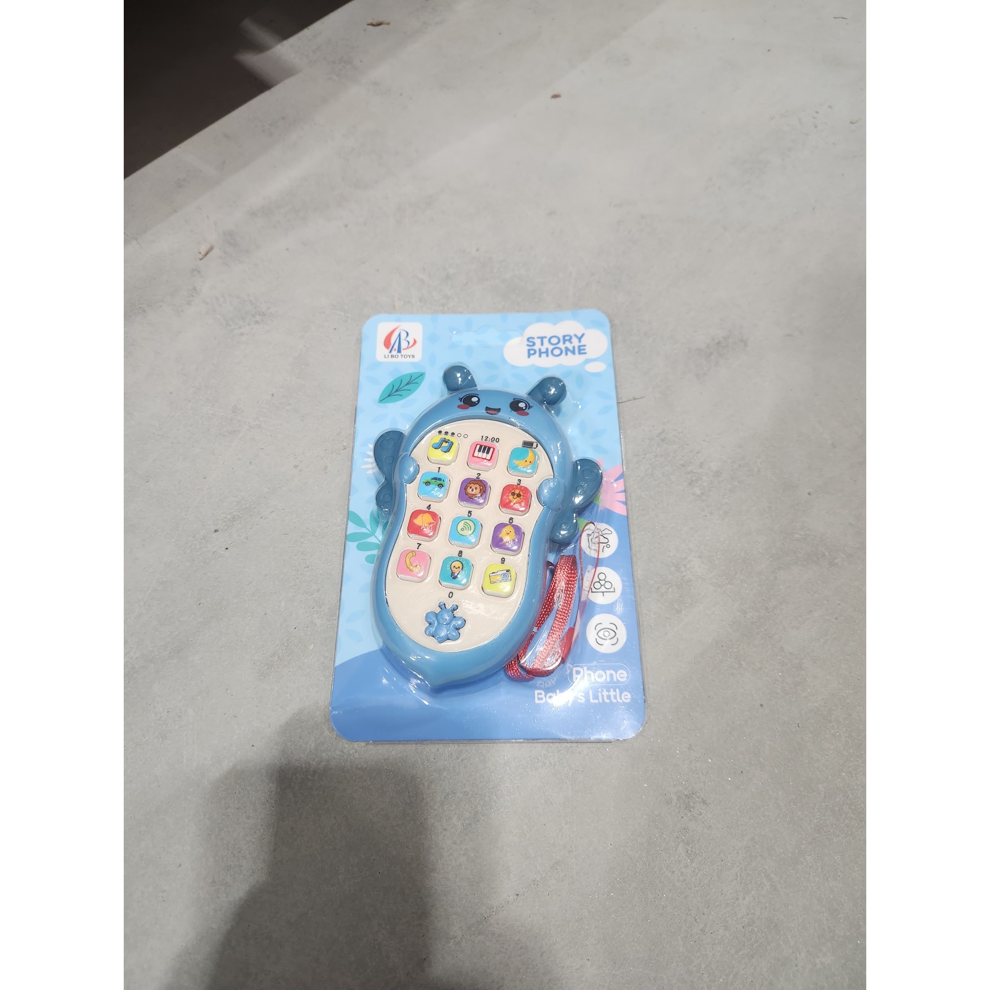 ✨TOATE PRODUSELE✨ - Jucarie Interactiva, , Telefon Inteligent, Model Albinuta, Functii Educative, Muzicale si Voce, 4-6 ani, 19 x 11.5 cm, din Plastic, Albastru