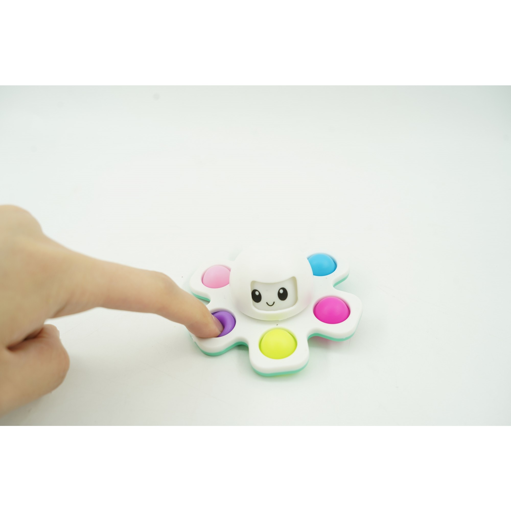 Jucarie Pop It, , Fidget Toy, antistres, senzoriala,Alb [3]