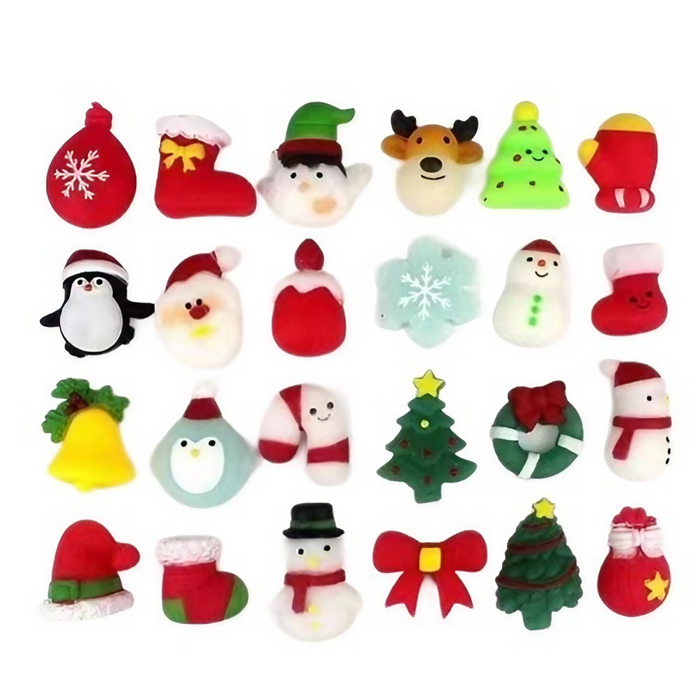 ✨TOATE PRODUSELE✨ - Jucarie Senzoriala, , Seria De Craciun, Squishy Mushy, Fidget Toys, Model Random