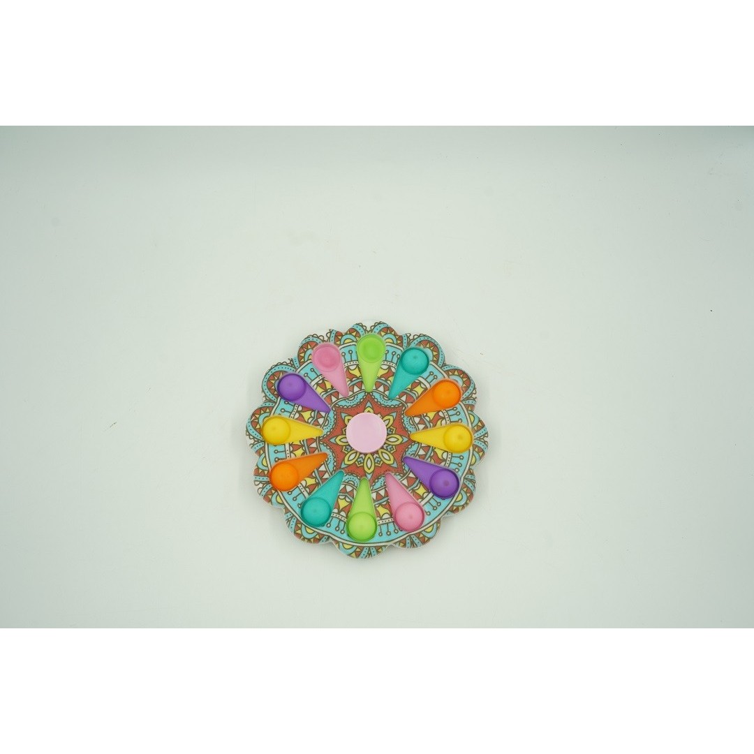 Jucarie Senzoriala - Simple Dimple, Antistres, Multicolor, model 3 [2]