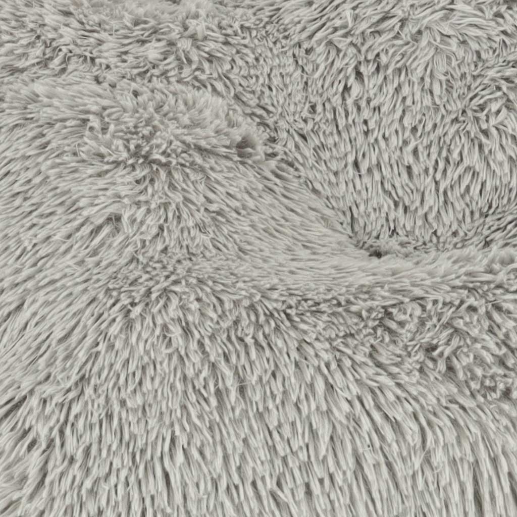 Pat ortopedic pentru caini, dreptunghiular, husa detasabila, 115x80x6 cm, gri [3]