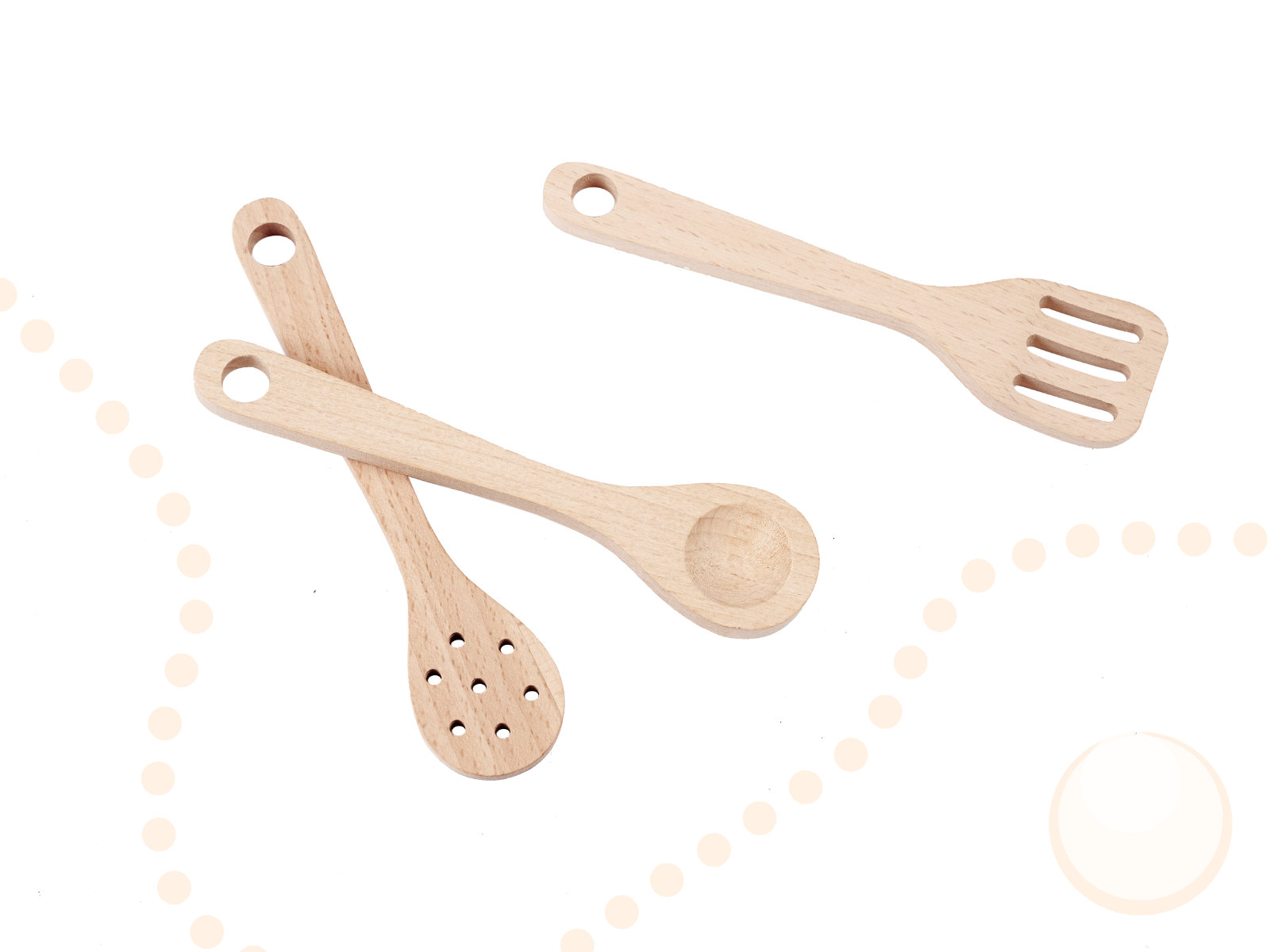 Bucatarie din lemn pentru copii 100x68x29 cm, cu accesorii si efecte luminoase, stil retro, MDF si plastic, boho, crem [5]