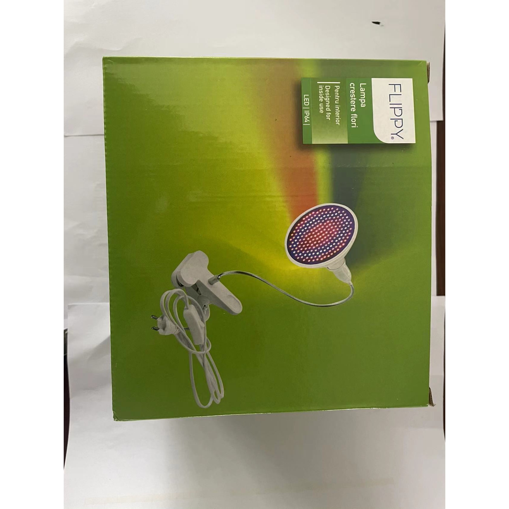 Lampa pentru cresterea plantelor de interior, , nu emana caldura, 290 leduri, 2 culori , prindere cu clips, 46x11.5x9.2 cm [7]