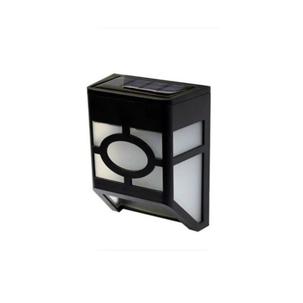 Lampi solare - Lampa solara cu senzor Geometric, IP65, Lumina Alb cald, 