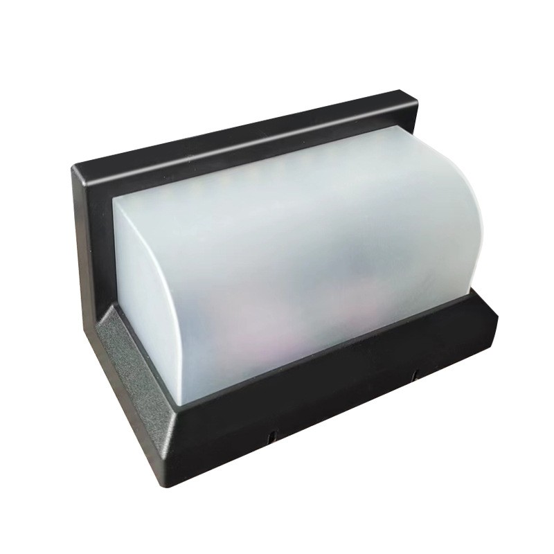 ✨TOATE PRODUSELE✨ - Aplica Solara De Exterior LED , 13.5 cm x 8 cm, 150 Lumeni 60 LED 18W, IP65, 3 trepte de lumina, Senzor de Lumina, FORMA ARC, Alb Rece