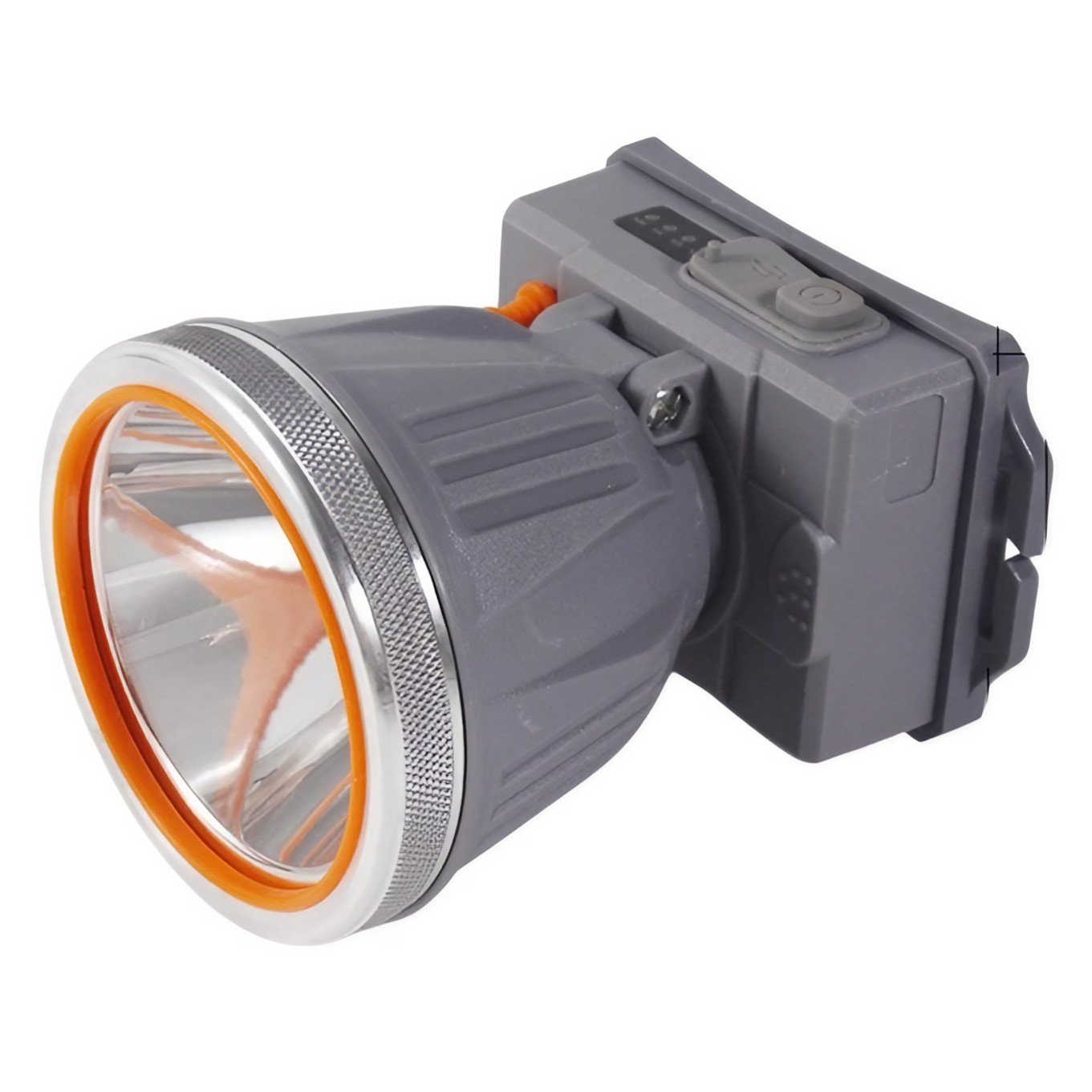 ✨TOATE PRODUSELE✨ - Lanterna LED de Montat pe Cap, , cu Raza Lunga de Zoom, Reincarcabila USB, Far Telescopic, Rezistent la Apa, Reglabil, pentru Pescuit in Aer Liber, Camping, Lumina Puternica, Lanterna, 10.5x8x6.5 cm, Gri