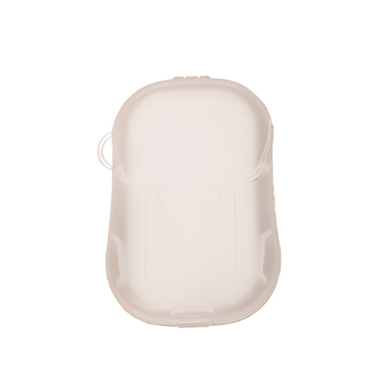 ✨TOATE PRODUSELE✨ - Mini Cutie de Sapun din Hartie, , de Unica Folosinta, Portabila, Potrivit pentru Calatorii, 20 buc, Alb