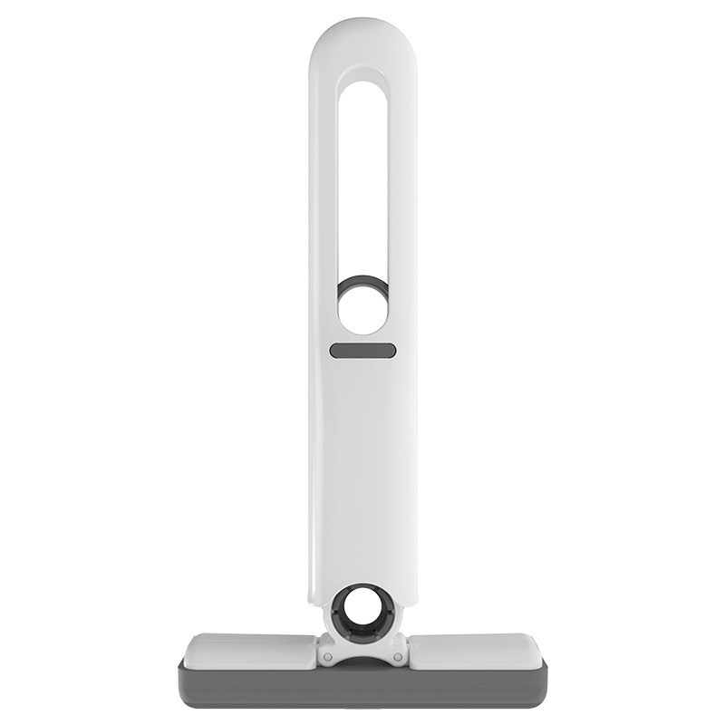 ✨TOATE PRODUSELE✨ - Mop de Mana , Mini-Portabil, cu Sistem de Stoarcere, Dispozitiv de Curatat Manual, cu Burete Absorbant, din PVA, 29.5 x 15.5 cm, 2 Rezerve, Alb