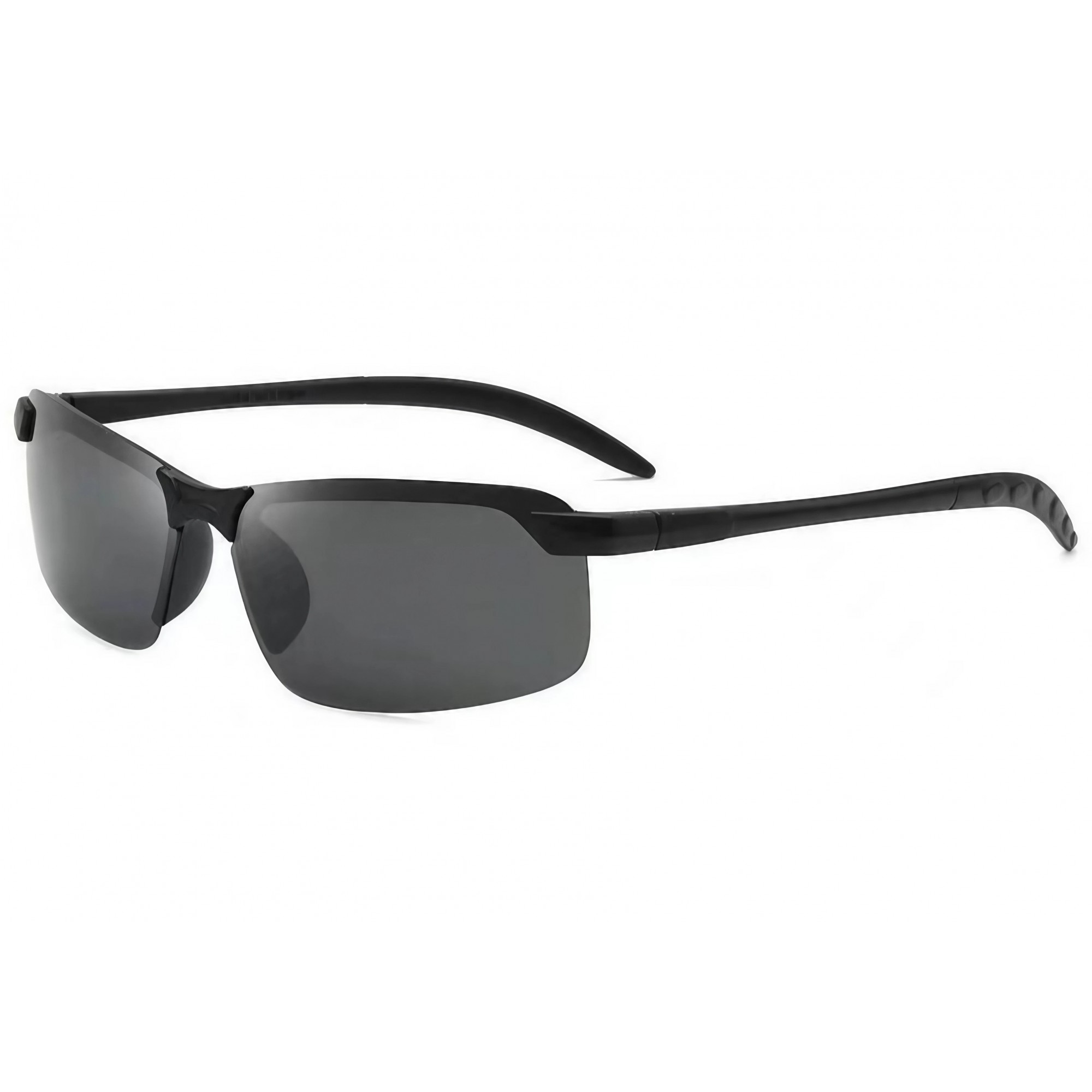 Ochelari de Protecţie - Ochelari de Soare, , Polarizati, pentru Condus, Ciclism, 400 UV, cu Lentila Neagra pentru Protectie, Rama Neagra, Pc, 14 x 3.7 cm, 15.2 g