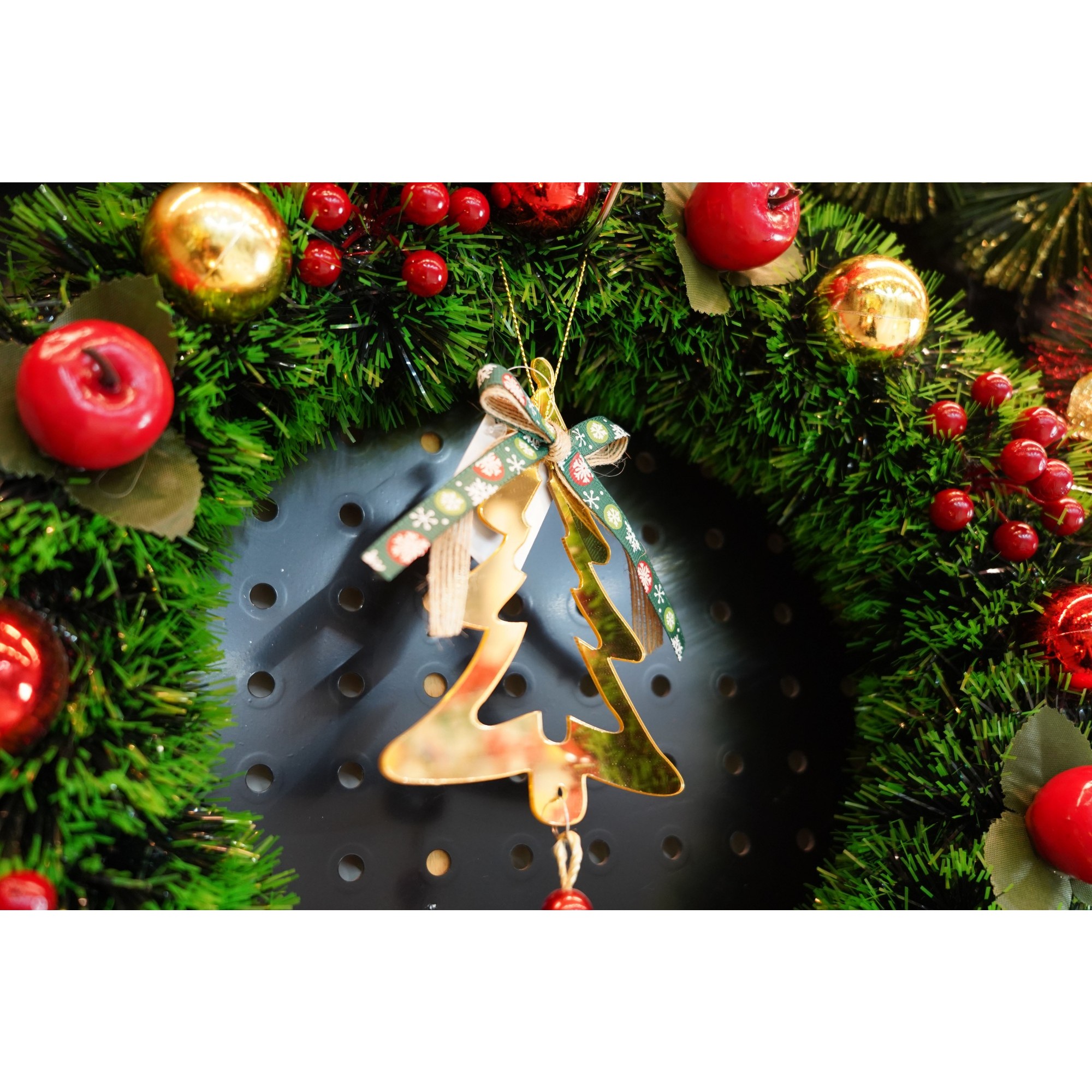 Ornament brad, , Brad, Auriu, Lucios, 15*28CM, Acril, Interior/ Exterior [4]