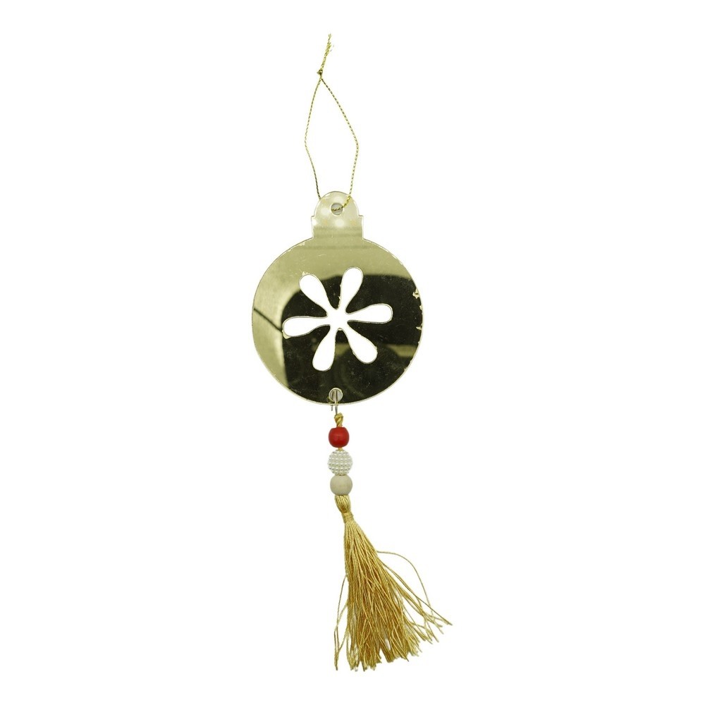 Ornamente Brad - Ornament brad, , Rotund, Auriu, Lucios, 10*23CM, Acril, Interior/ Exterior