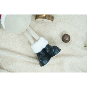 Ornament de Craciun ren, , rosu/alb, textil, 55 cm [7]