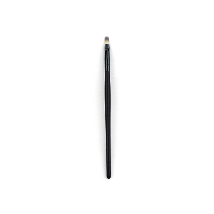 ✨TOATE PRODUSELE✨ - Pensula de Machiaj, , din Par Sintetic, pentru Detalii, 15.5 cm, Negru