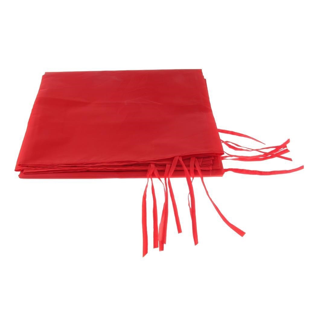 Perete Lateral Cort Evenimente 12 m Rosu [3]