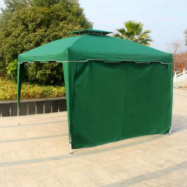 Perete Lateral Cort Evenimente 12 m Verde [2]