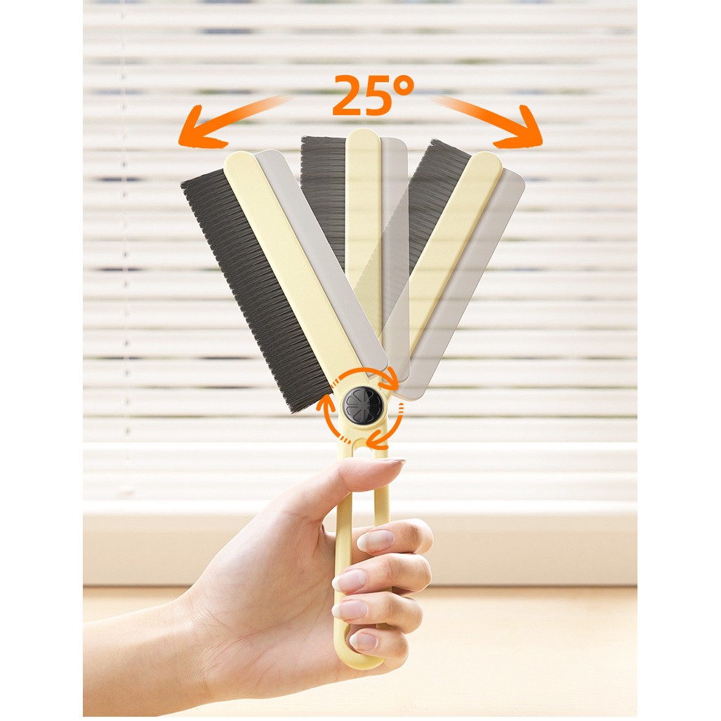 Perie Multifunctionala si Stergator, , Pentru Spatii Greu Accesibile, 24.7 x 4.5 cm, Alb Laptos [14]