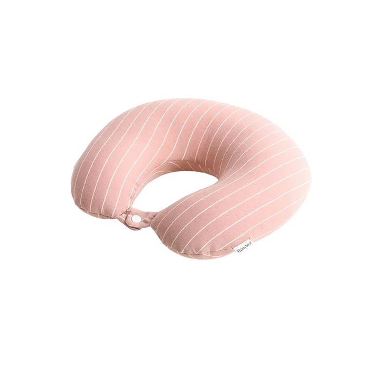 Perna de calatorie, , 2 in 1, cu Particule de Spuma cu Memorie, Roz [7]