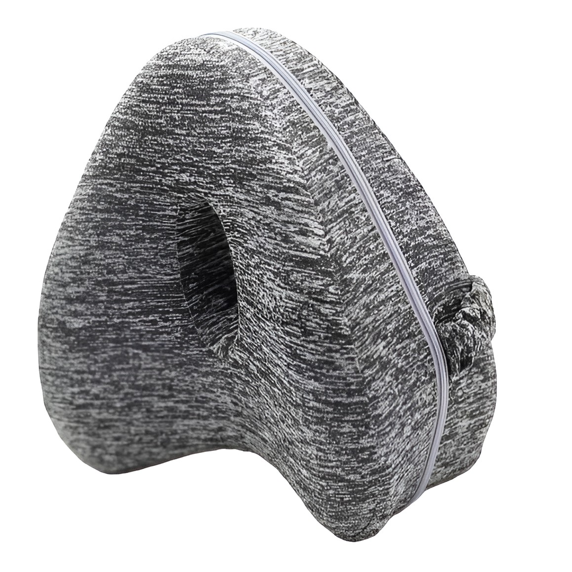 ✨TOATE PRODUSELE✨ - Perna Ortopedica pentru Picioare, , Multifunctionala, Confortabilă, in Forma de Inima, Spuma cu Memorie, Curea Anti-cadere, 25x23x13 cm, Gri