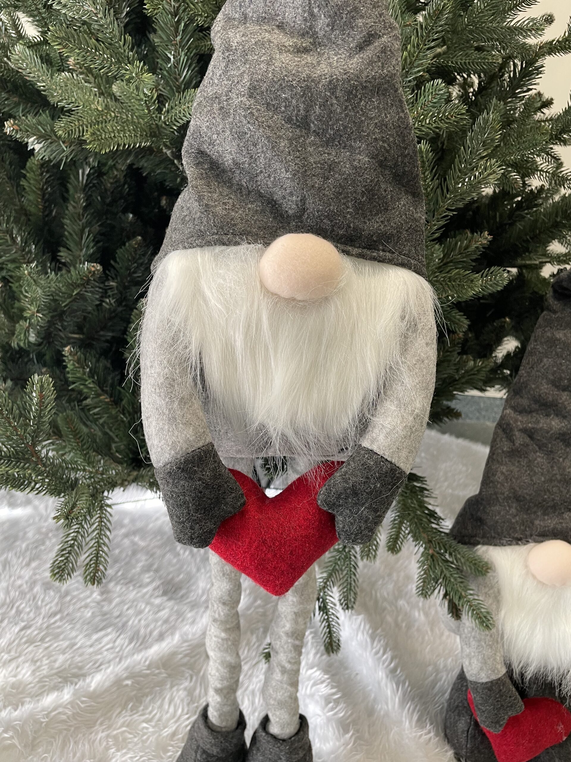 Figurina Craciun, Spiridus, picioare telescopice, inaltime extensibila 63-93cm [23]