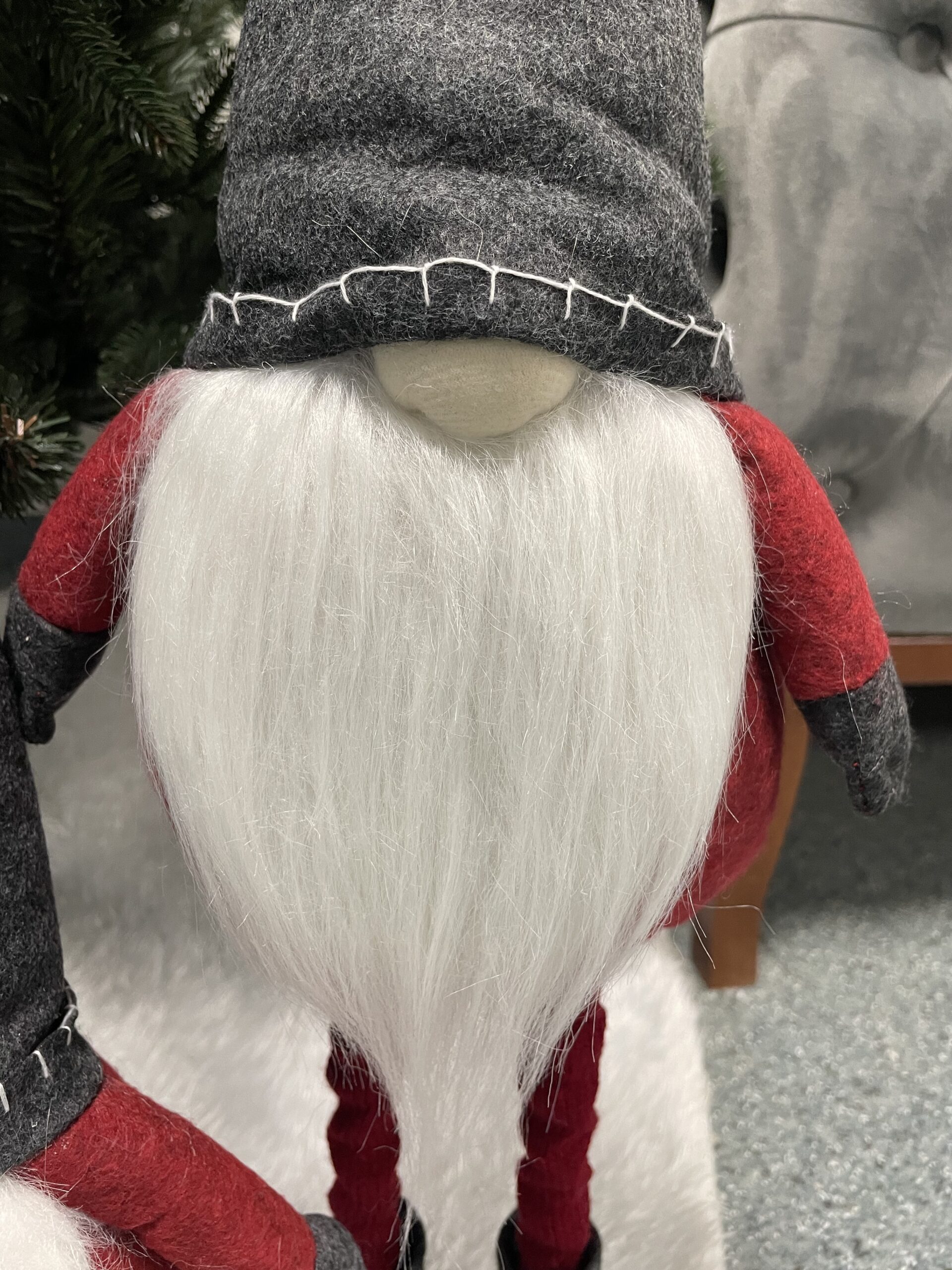 Figurina Craciun, Spiridus, picioare telescopice, inaltime extensibila 52-67cm [17]