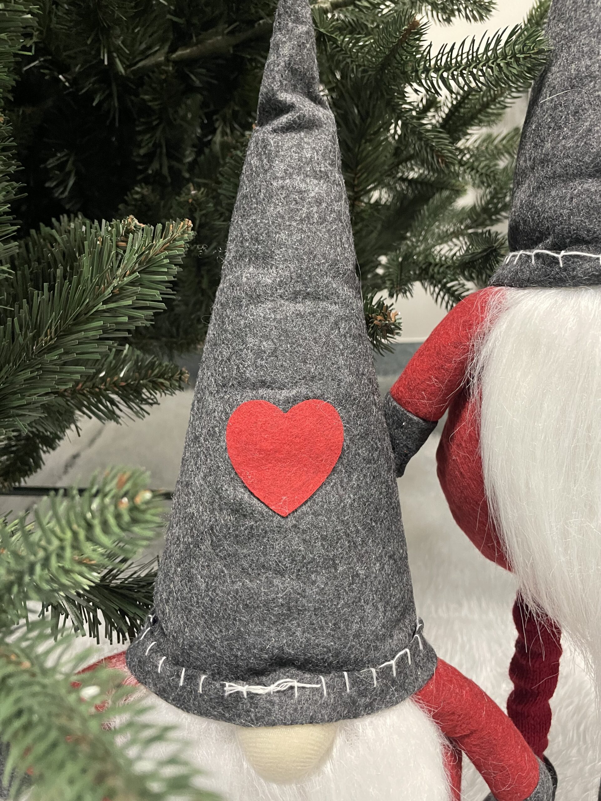 Figurina Craciun, Spiridus, picioare telescopice, inaltime extensibila 52-67cm [18]