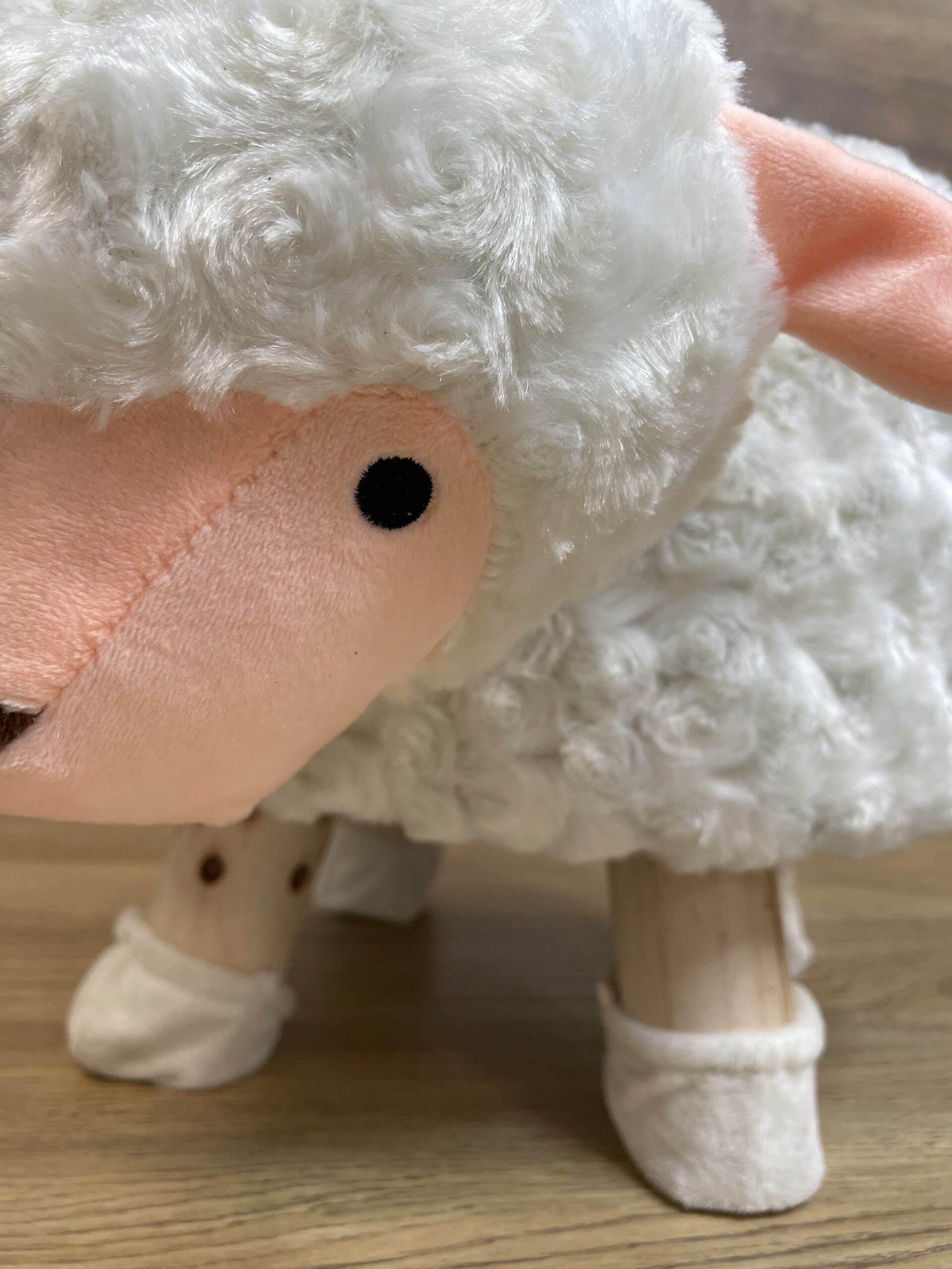 Taburet pentru copii, 28x25cm, maxim 50kg, model oaie [9]