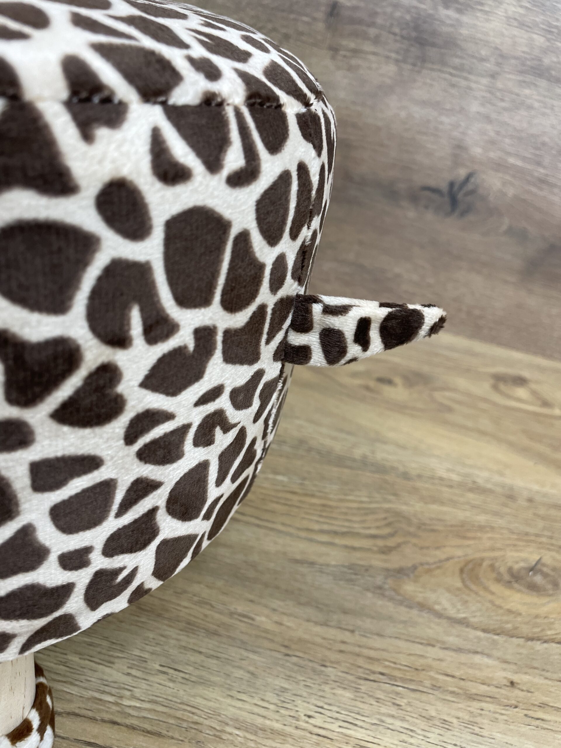 Taburet pentru copii, 28x25cm, maxim 50kg, model girafa [7]