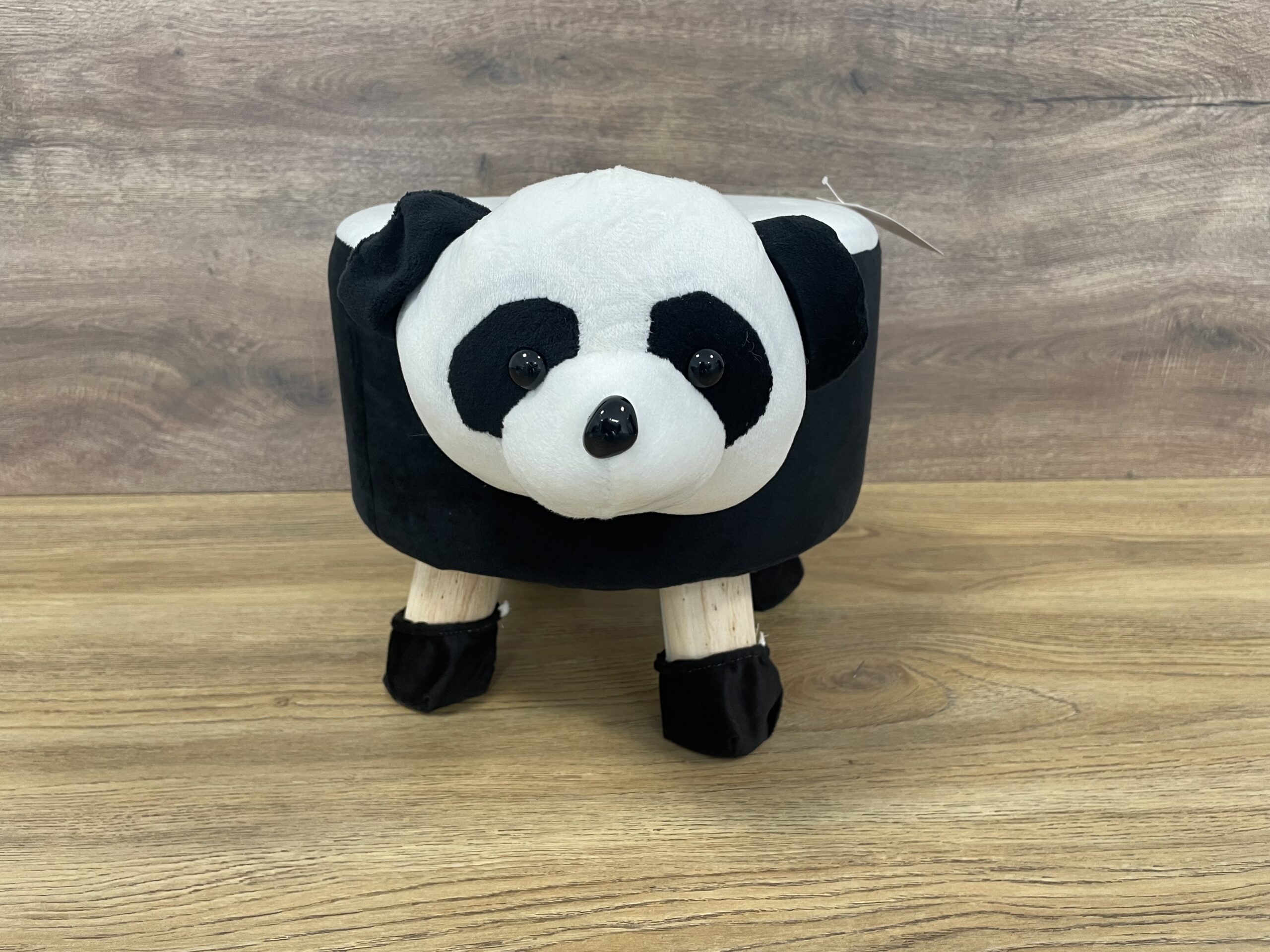 Taburet pentru copii, 28x25cm, maxim 50kg, model panda [2]