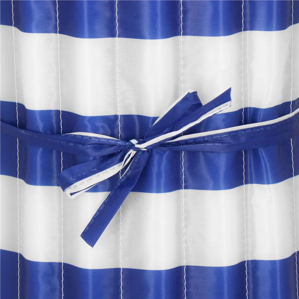 Saltea plaja pliabila din spuma EPE, cu maner si prindere, 180x60x1 cm, albastru cu dungi [13]