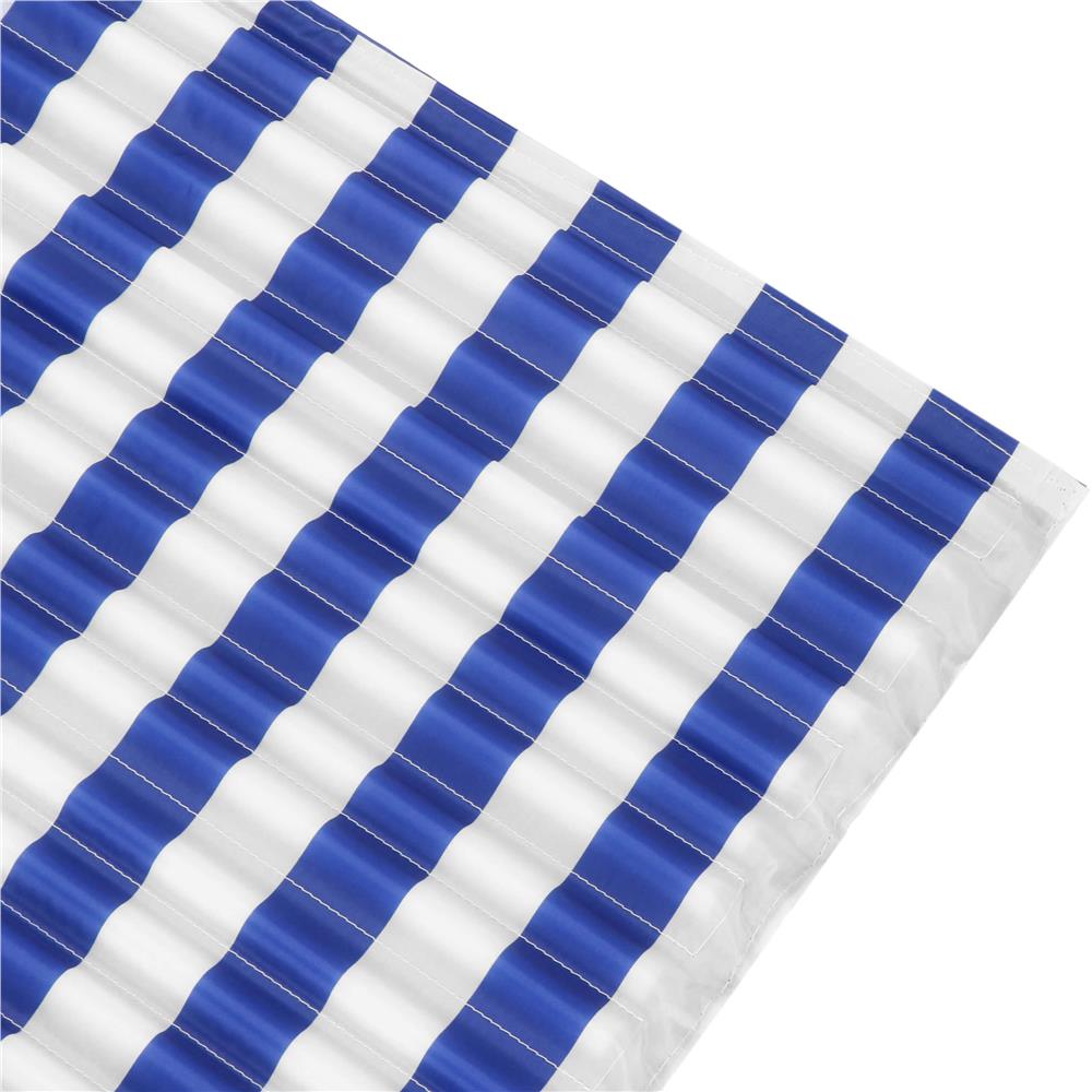 Saltea plaja pliabila din spuma EPE, cu maner si prindere, 180x60x1 cm, albastru cu dungi [9]