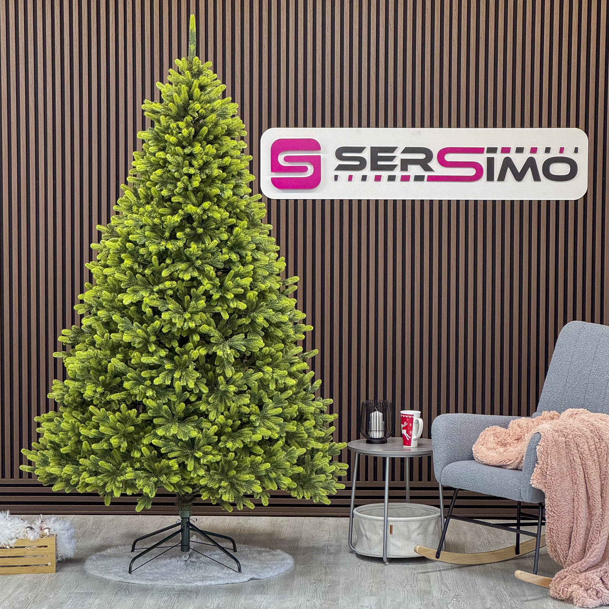 Brad artificial Christmas Deluxe by Sersimo, Polar Spring Select, integral 3D, 230 cm [10]