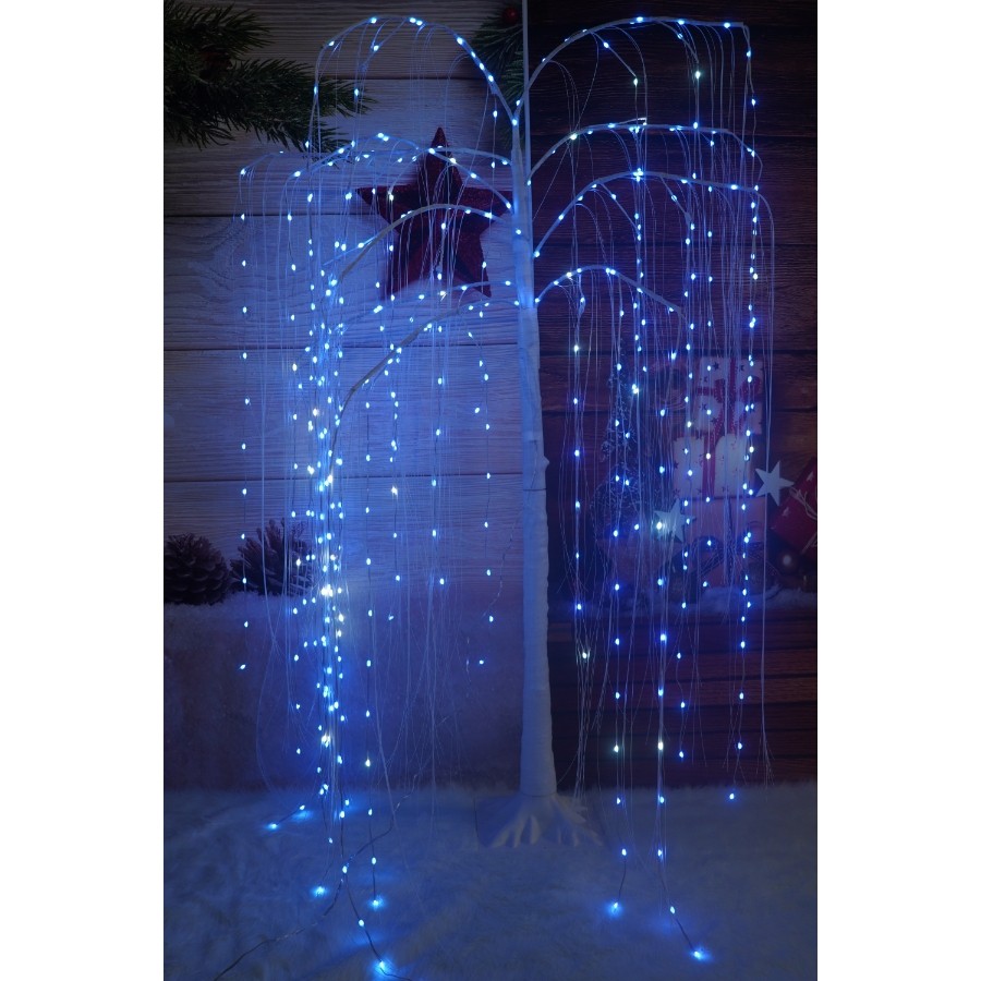 Pom decorativ cu leduri, , tip salcie, 234 Led, 1.5 M [4]