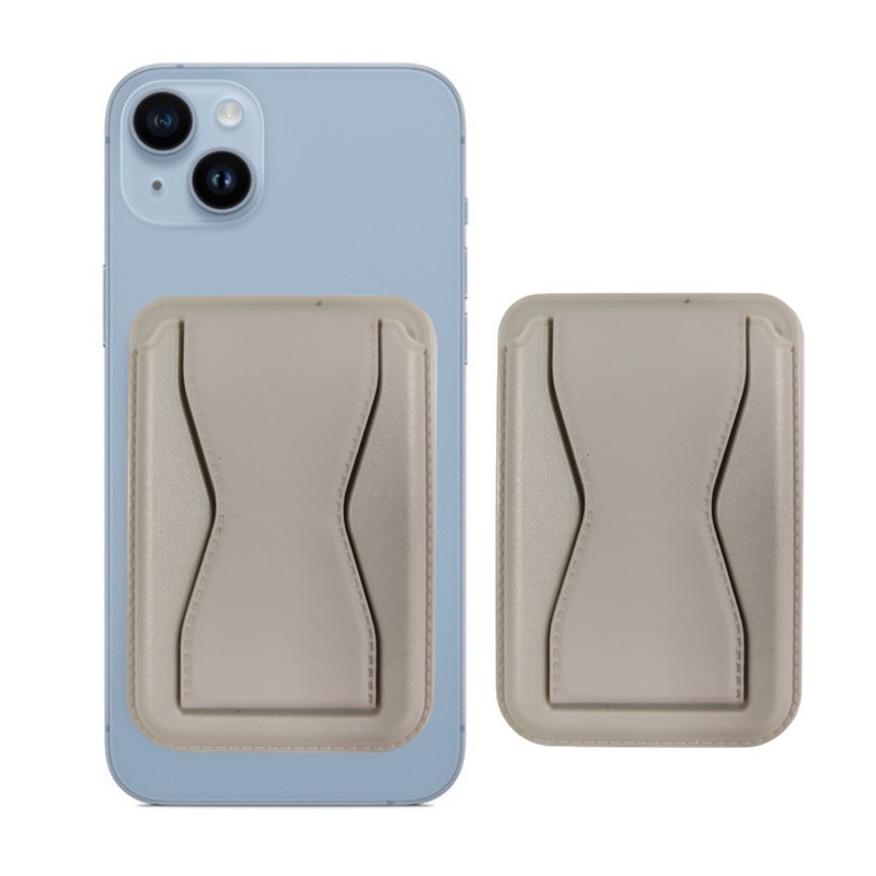 Alte Accesorii Telefoane - Portofel MagSafe pentru carduri cu suport integrat, Gri