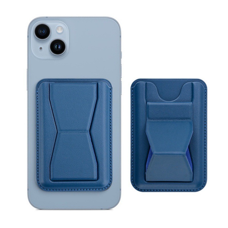 Alte Accesorii Telefoane - Portofel MagSafe pentru carduri cu suport integrat, Albastru