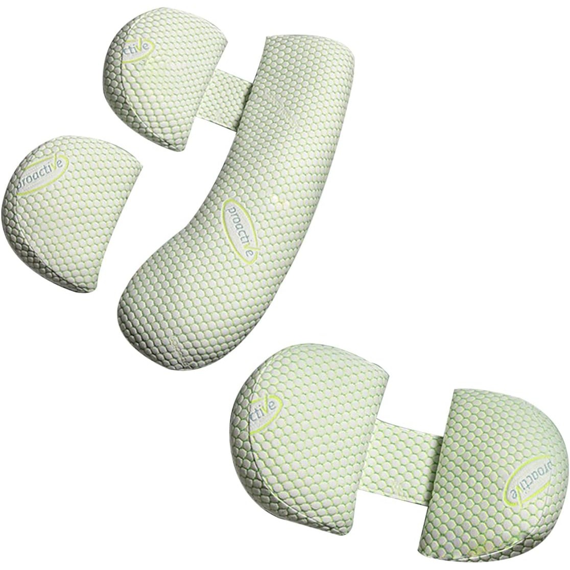 Set Perna pentru Gravide, , Husa Detasabila, Spuma Moale, Utilizare in Forma H si U, Reglabila, Latime Ajustabila, Proactive, Verde [7]