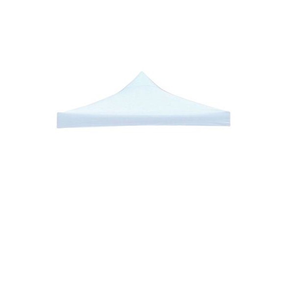 Prelata,copertina pentru acoperis cort tip pavilion , 2 x 2 m , impermeabila, invelis din material textil oxfort 700D, cauciucat Alb [5]