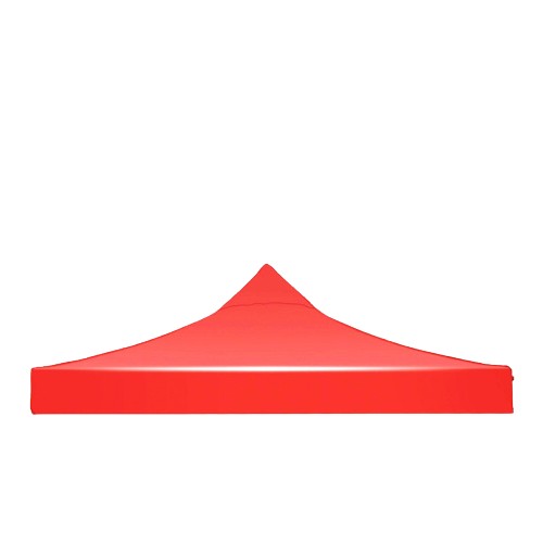 Prelata,copertina pentru acoperis cort tip pavilion , 2 x 2 m , impermeabila, invelis din material textil oxfort 700D, cauciucat Rosu [1]
