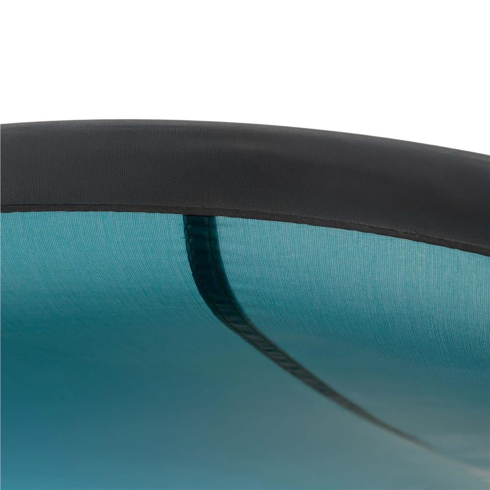 Cort plaja autoexpansibil POP-UP cu protectie UV, podea izolanta si husa transport, 190x120x100 cm, turcoaz si gri [6]