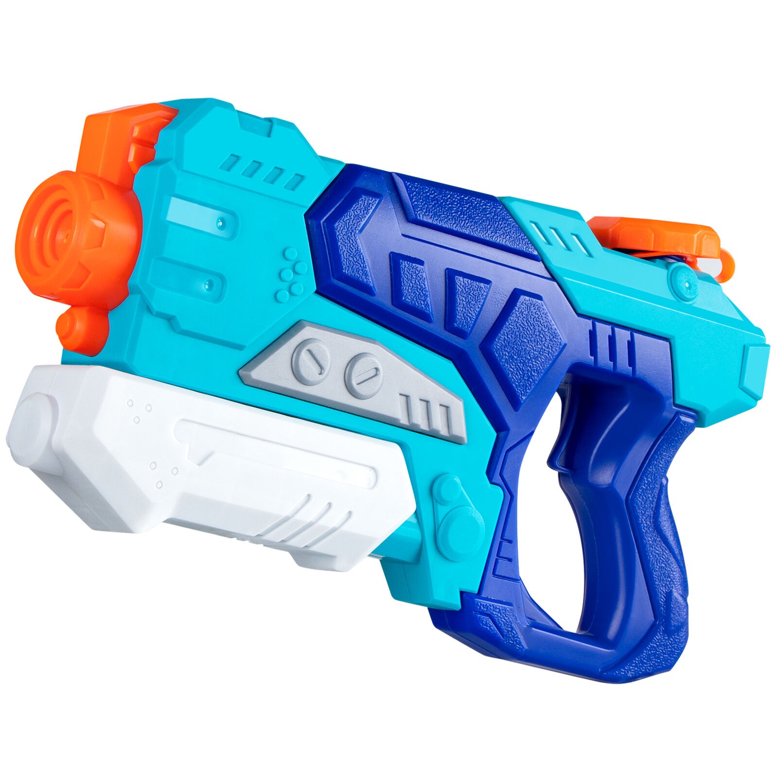 Pistoale cu apa - Pistol cu Apa pentru Copii, Rezervor, Pentru Piscina/Plaja, , 6ani+, Albastru, 500ML