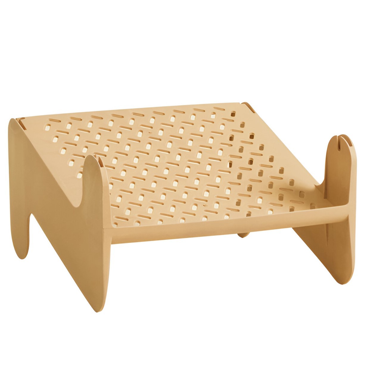 Produse ingrijire incaltaminte - Suport pentru Pantofi, , cu Doua Straturi, Organizator, Antiderapant și Durabil, 26x24.8x16 cm, Maro