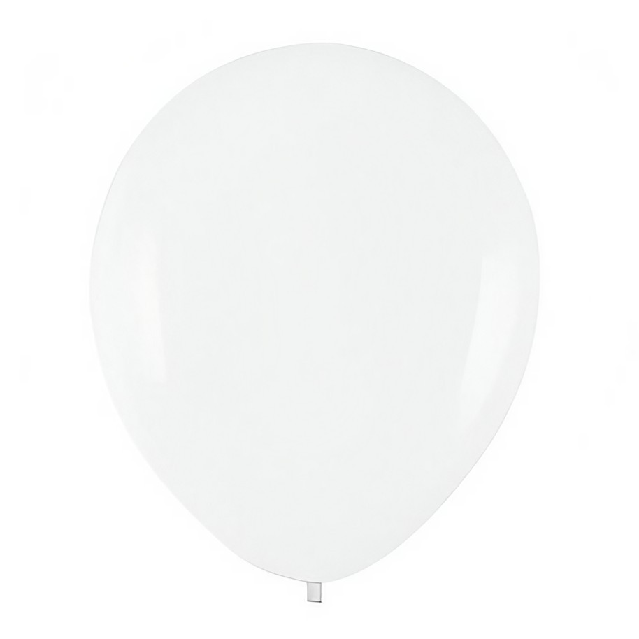 ✨TOATE PRODUSELE✨ - Set 10 Baloane din Latex, , Model Party, 13 cm, 1 g, Alb