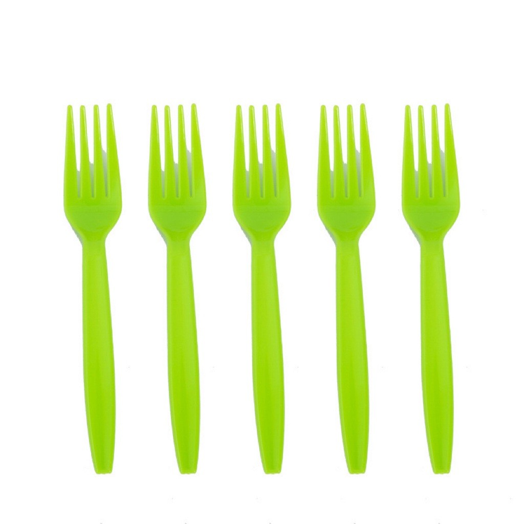 ✨TOATE PRODUSELE✨ - Set 10 Furculite de Unica Folosinta, , Colectia Dino Park, 15.5 x 2.5 cm, din Plastic PE, Multicolor