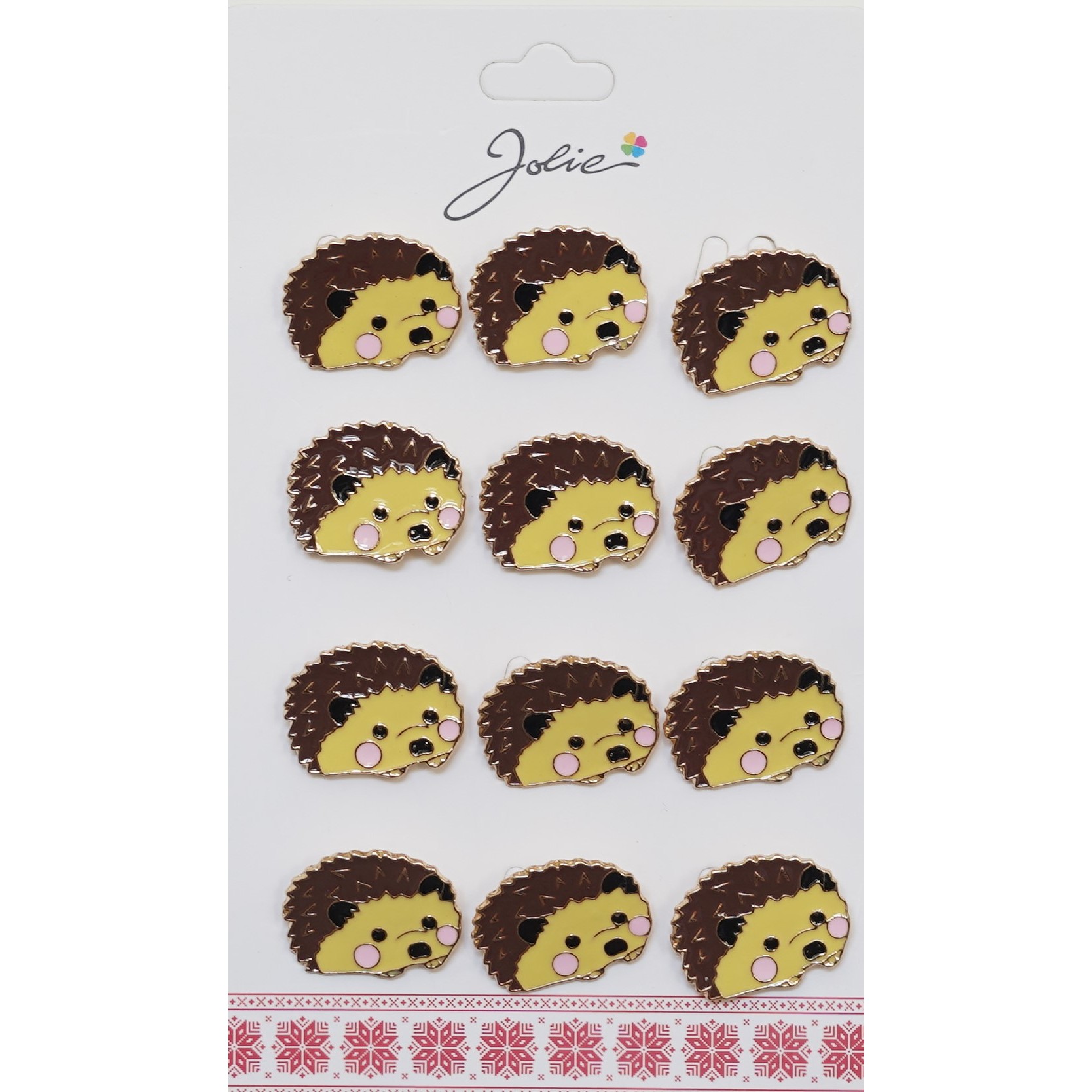 Set 12 Brose Martisor pentru Copii Arici [1]